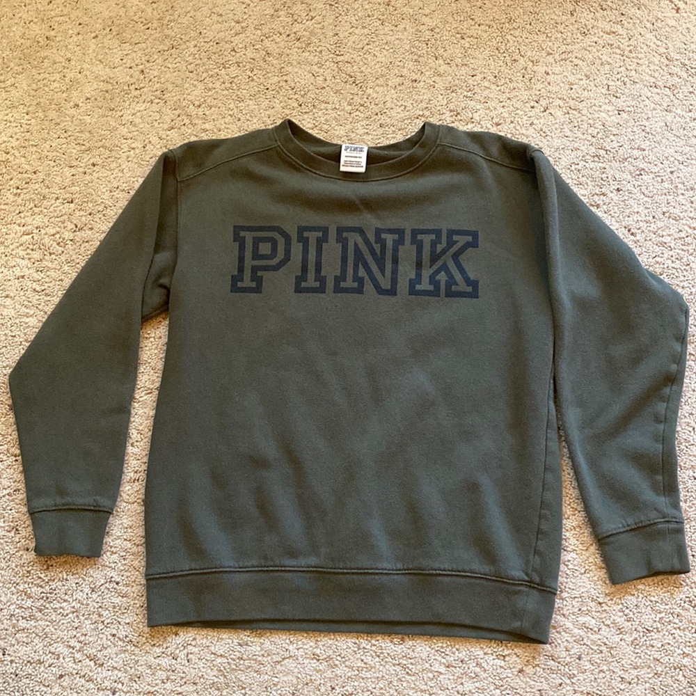 PINK Pullover crewneck sweatshirt